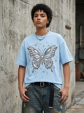 Chrome Flight Oversized T-Shirt - Worn by model
