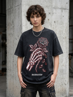 Memento Bloom Oversized T-Shirt - Worn by model