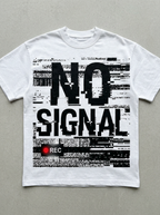 No Signal Oversized T-Shirt - Front view