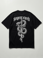 Serpent Creed Oversized T-Shirt - Back view